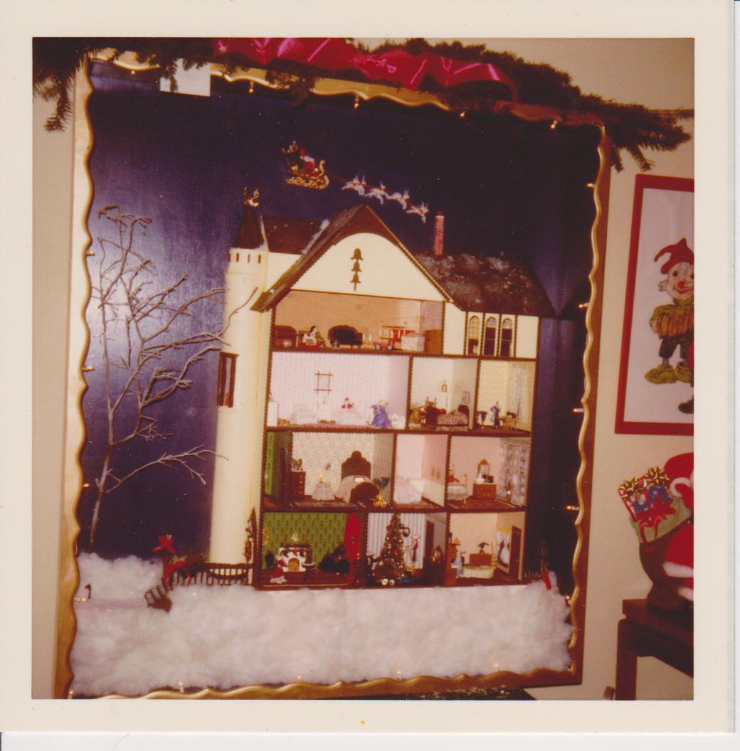 The mouse house display